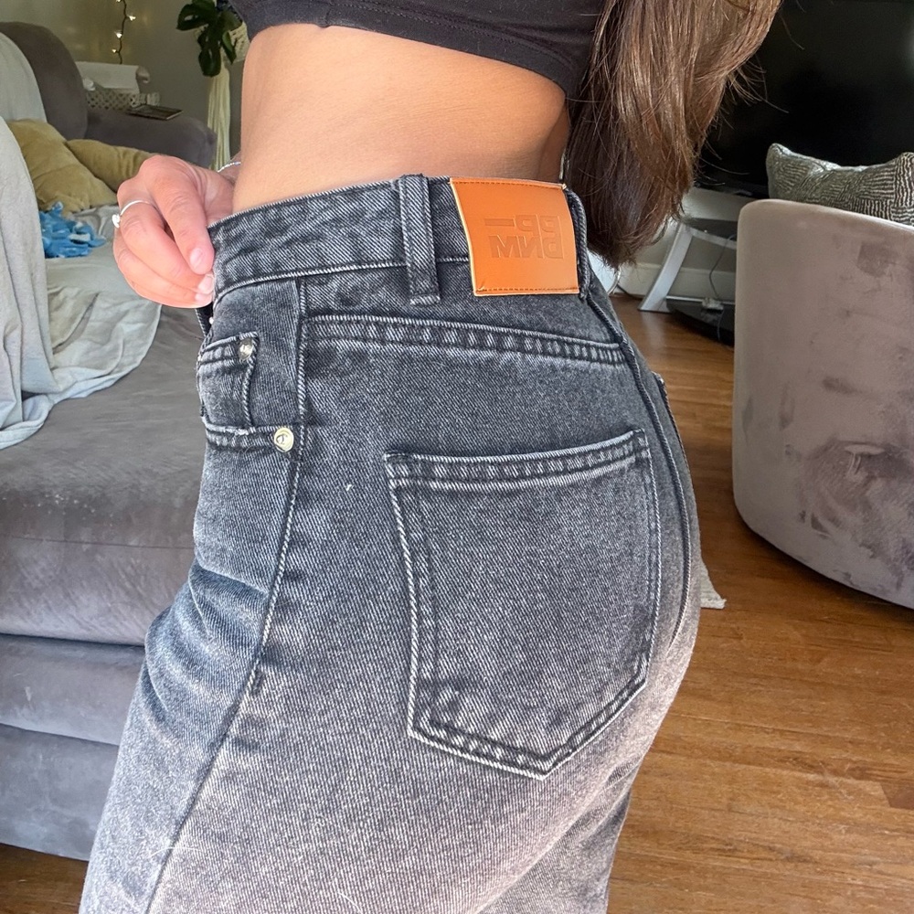 Princess Polly Black High Rise Jeans